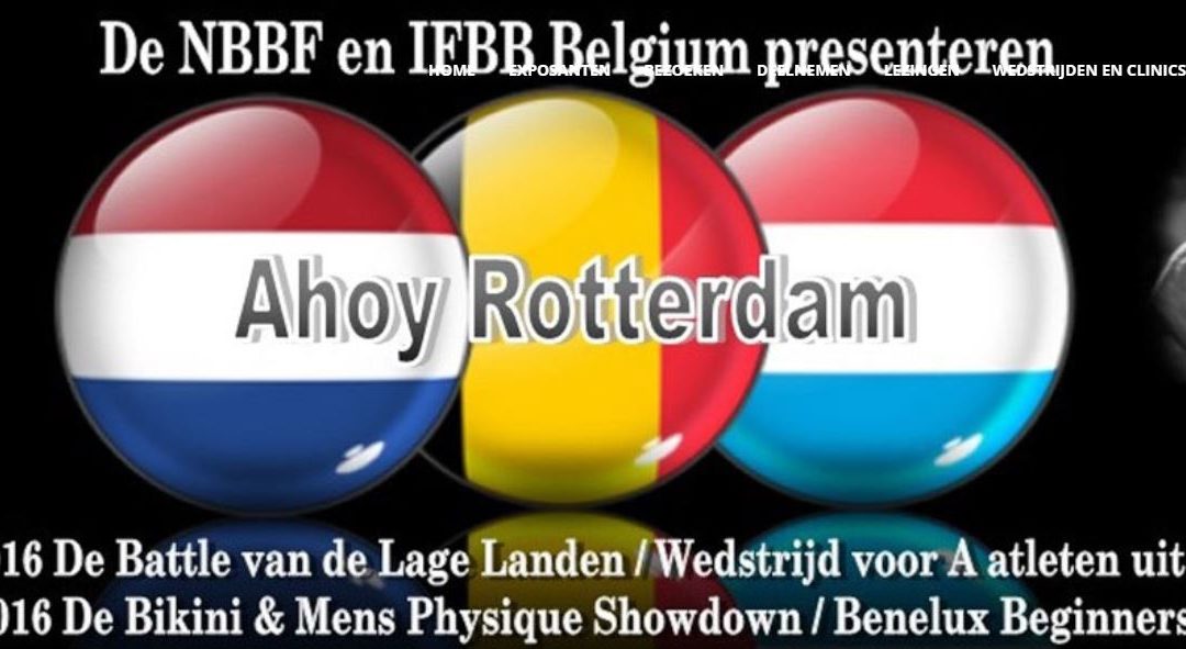 Bezoek Gifted Nutrition op de FitExpo 2016 in de Ahoy in Rotterdam